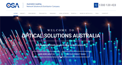 Desktop Screenshot of opticalsolutions.com.au